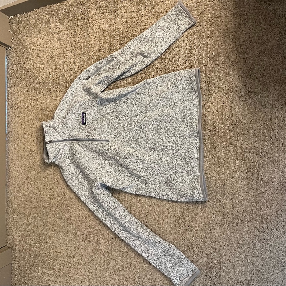 Patagonia Better Sweater Quarter-Zip Fleece Pullover - Women's EUC size M - Picture 2 of 9